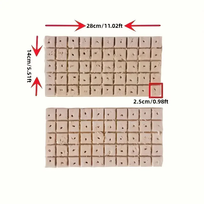 Rock Wool 100Pc