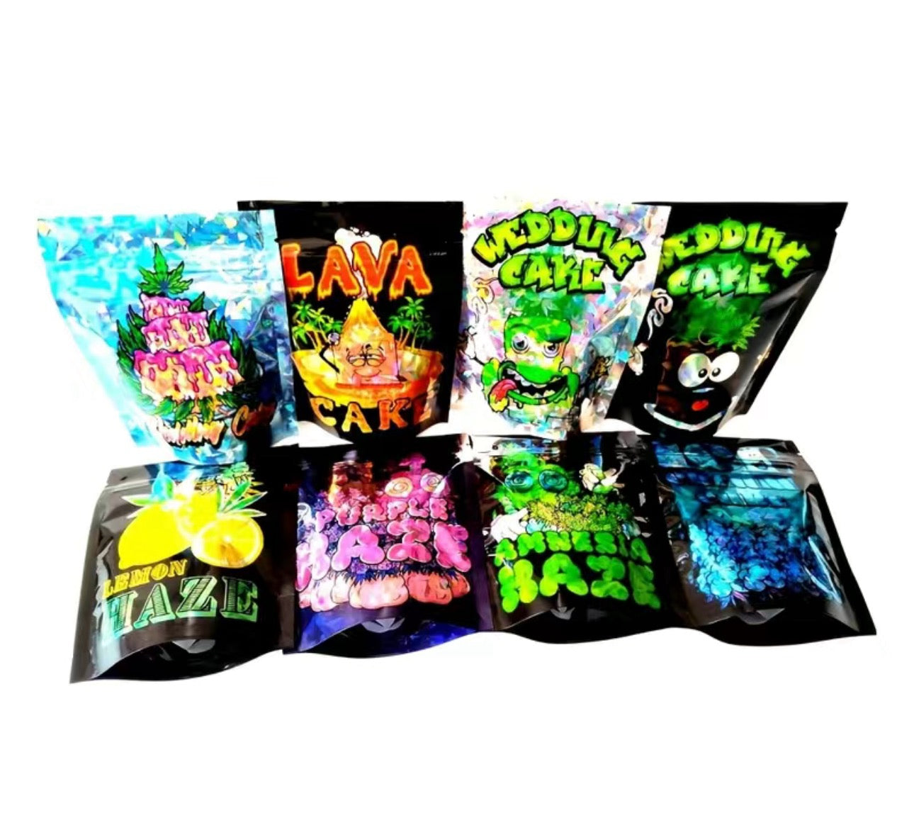 10pc-Smell Proof Bag 3.5oz