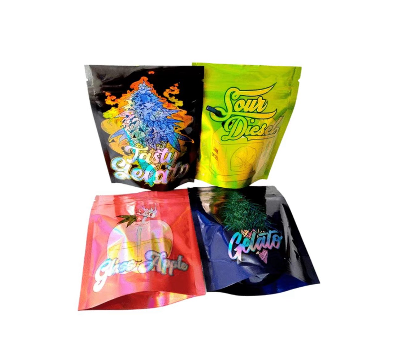 10pc-Smell Proof Bag 3.5oz