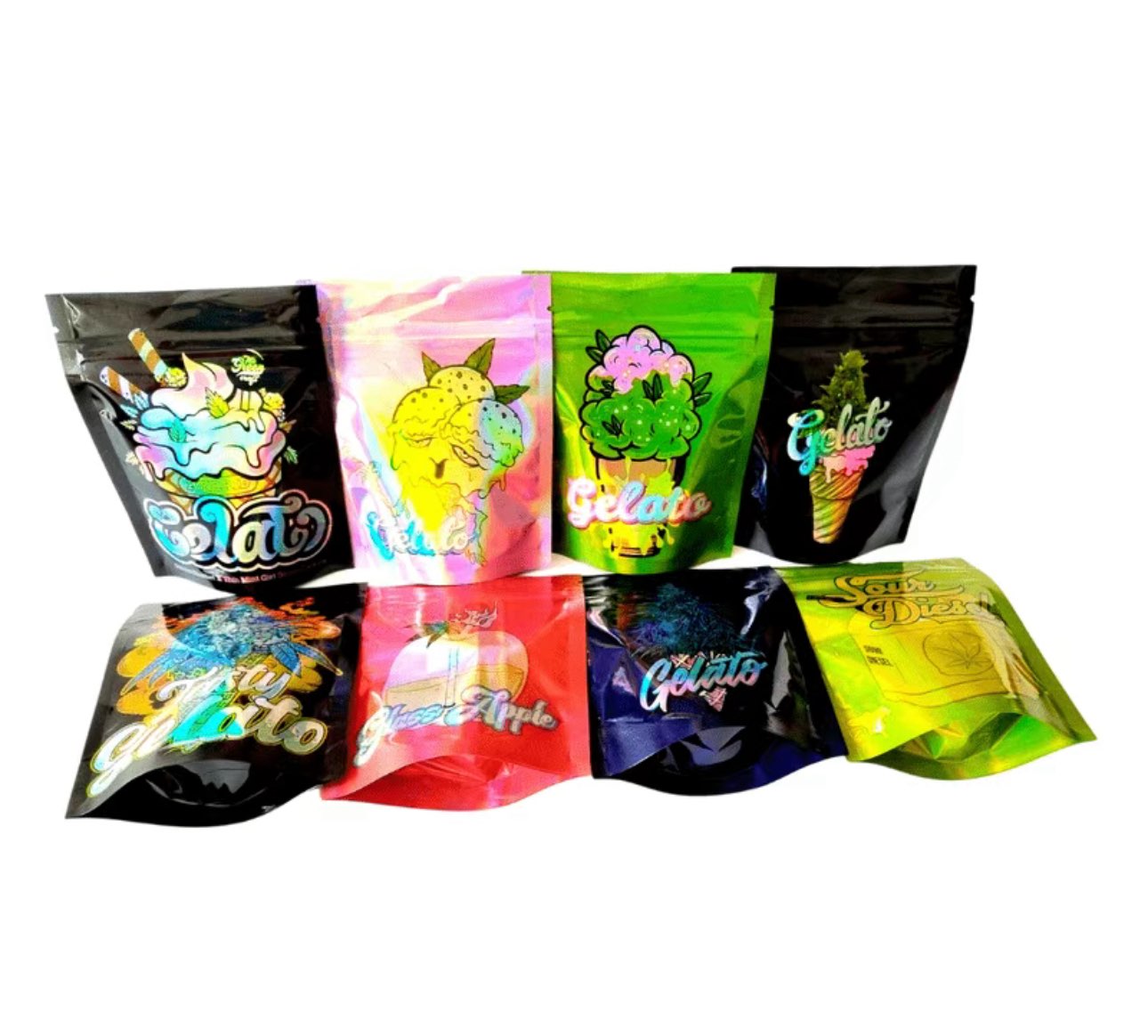 10pc-Smell Proof Bag 3.5oz