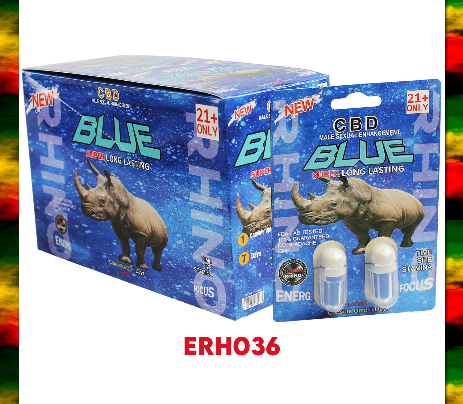 RHINO BLUE-CBD