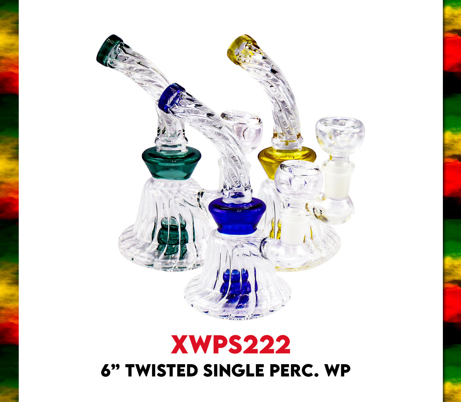 6" Twisted Single Perc. WP