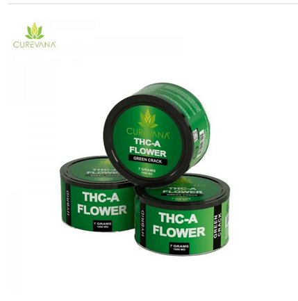 CUREVANA THC-A FLOWER 7GM/1000MG/JAR