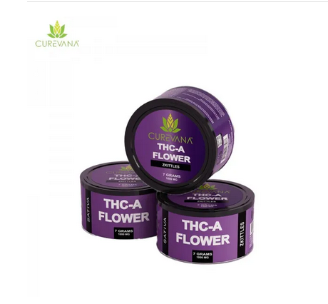 CUREVANA THC-A FLOWER 7GM/1000MG/JAR