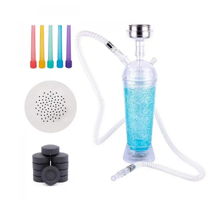 10 INCH THE SLENDER ACRYLIC HOOKAH SINGLE HOSE
