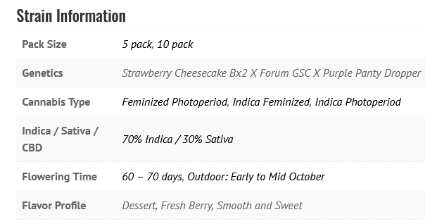 Strawberry Cheescake (F)