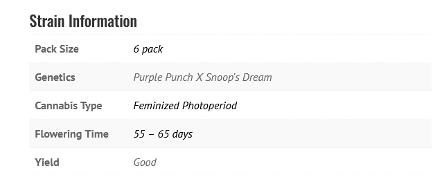 SNOOP'S PUNCH (F)