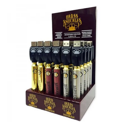 BRASS KNUCKLES 900MAH MIX BATTERIES