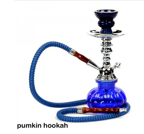 11 INCH PUMPKIN SINGLE HOSE HOOKAH