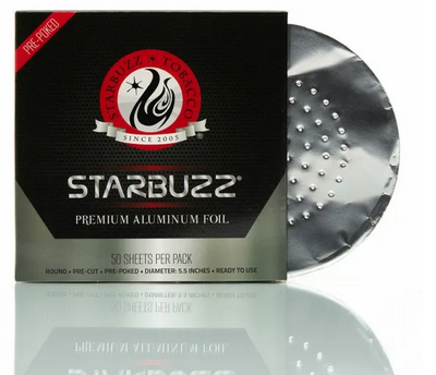 STARBUZZ ALUMINIUM HOOKAH FOIL 50CT