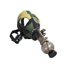 Gas Mask w/ Acrylic Bottle