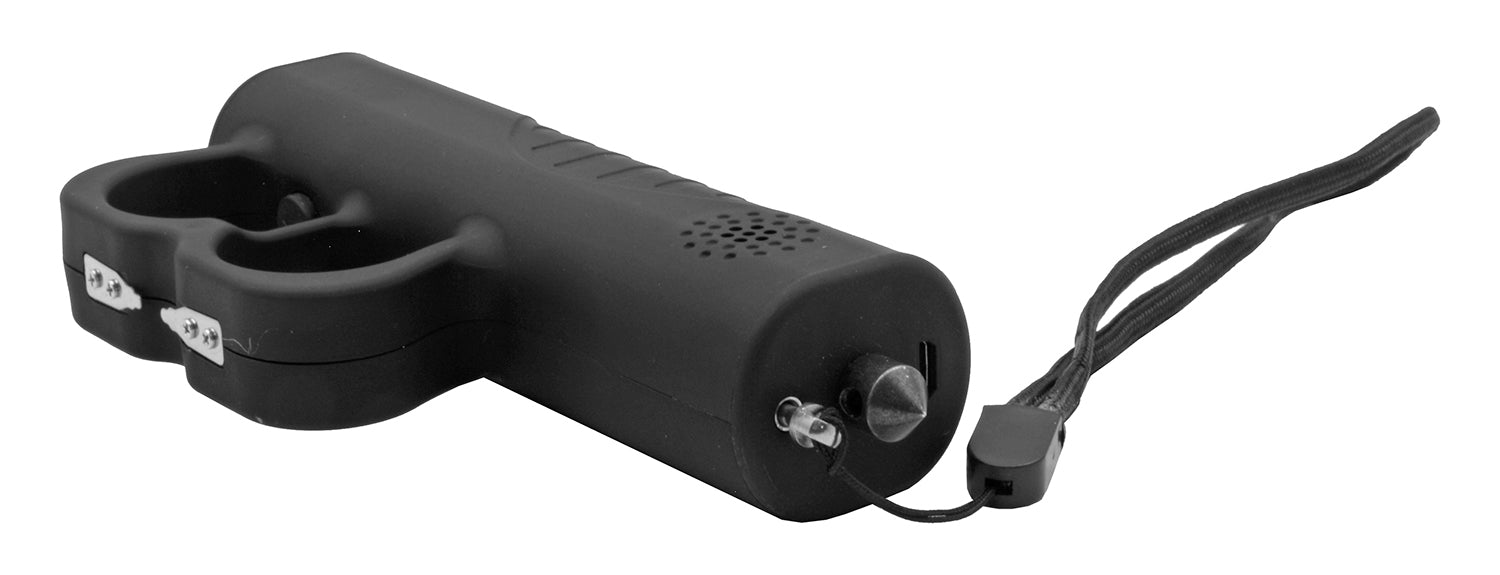 Electrogrip Multi-Functional Brass Knuckle Style Stun Gun Flashlight with Glass Breaker