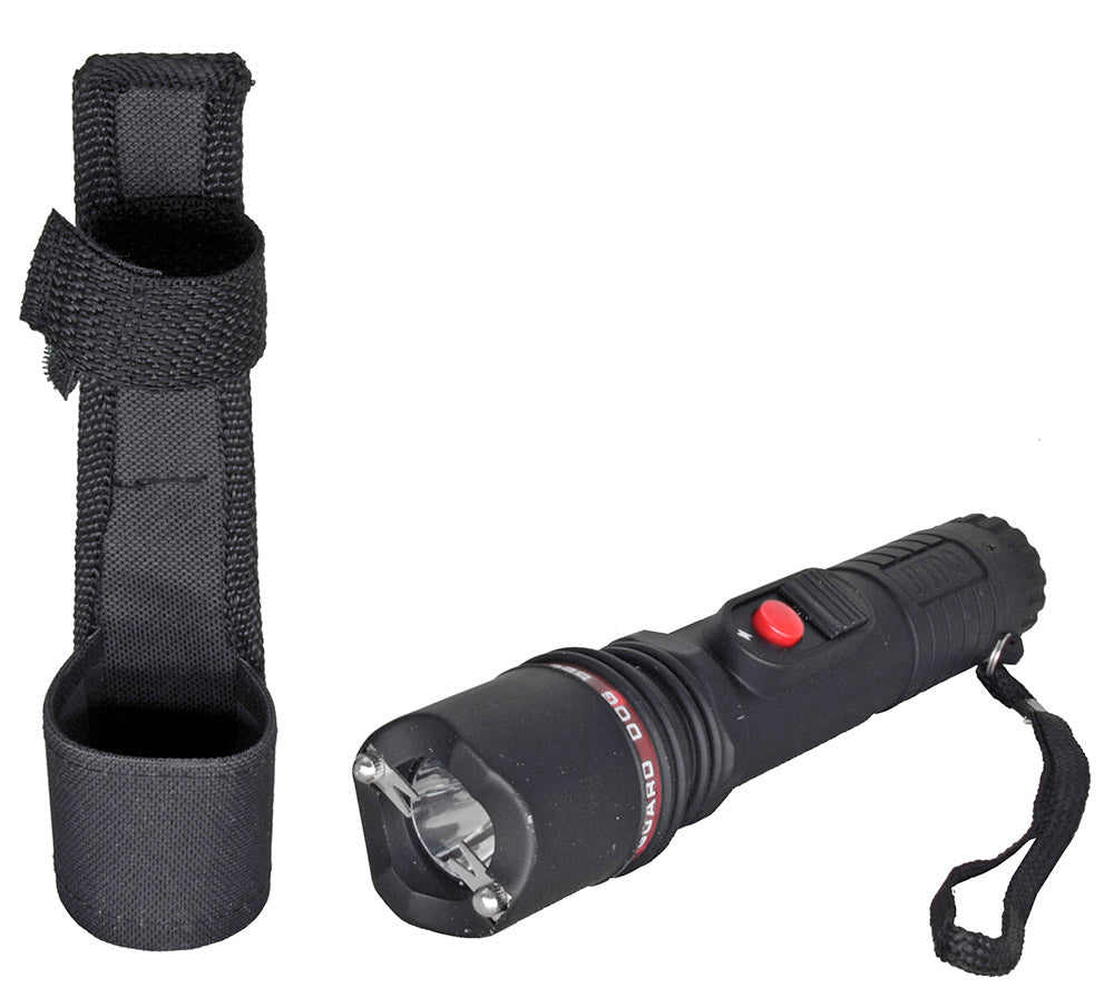 4 Million Volt Guard Dog Inferno Stun Gun Flashlight - Black